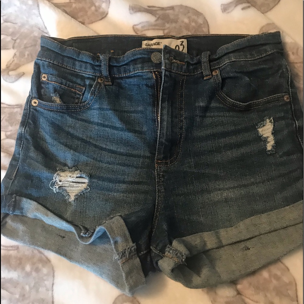 jean shorts